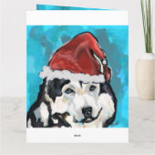 アラスカンマラミュート カード (裏面)