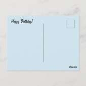 アラスカンマラミュート ポストカード (裏面)