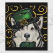 アラスカンマラミュート ワインラベル (シングルラベル)