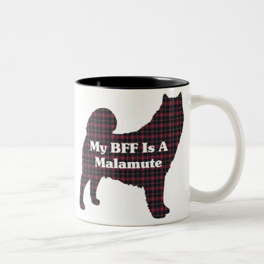 アラスカンマラミュート BFF マグカップ (右)