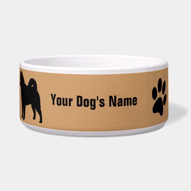 アラスカンマラムテアラスカン・マラミュート ボウル (正面)