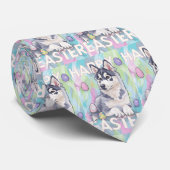 アラスカンマラムテハッピーイースター ネクタイ (ロール)