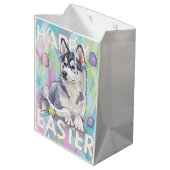 アラスカンマラムテハッピーイースター ミディアムペーパーバッグ (裏面アングル)