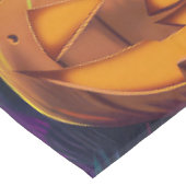 アラスカンマラムテハロウィンウィッチとカボチャ テーブルクロス (アングル)