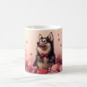 アラスカンマラムテバラ – バレンタインデー コーヒーマグカップ (中央)