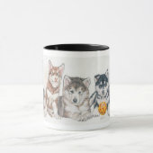 アラスカンマラムテパピーズ マグカップ (中央)