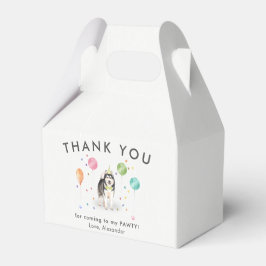 アラスカンマラムテパピードッグ誕生日サンキューユナイテッド フェイバーボックス