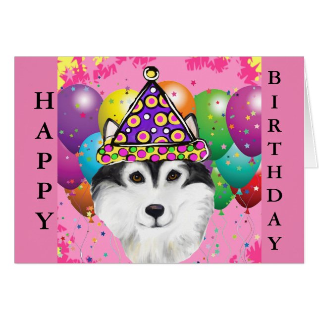 アラスカンマラムテパーティードッグ (正面横)