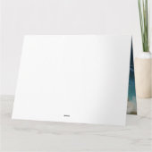 アラスカンマラムテビーチサーフィン絵画ズ カード (裏面)