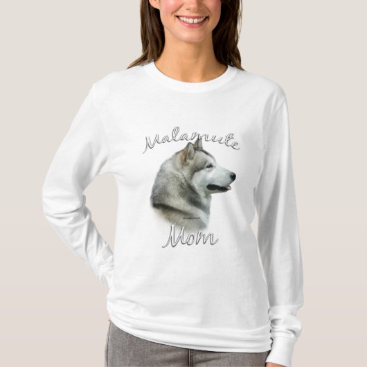 アラスカンマラムテママ2 Tシャツ (正面)