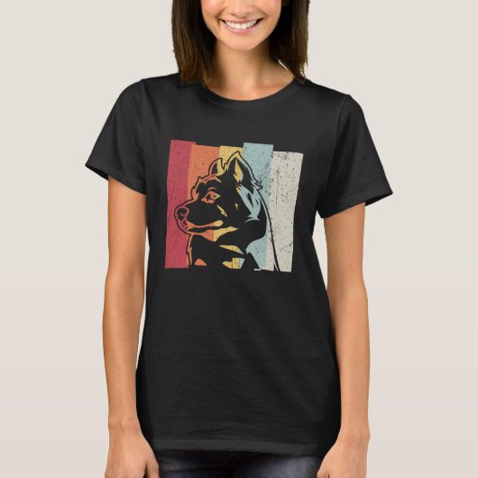 アラスカンマラムテヴィンテージレトロ Tシャツ (正面)