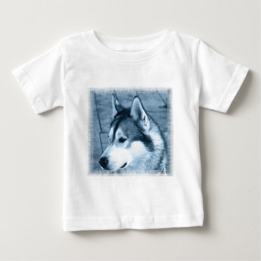 アラスカンマラムテ乳児Tシャツ ベビーTシャツ (正面)