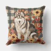 アラスカンマラムテ秋水彩花 クッション (裏面)