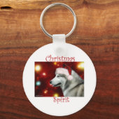 アラスカンマラムテ精神 キーホルダー (正面)