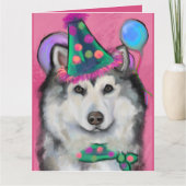 アラスカンマラムテ カード (正面)