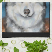 アラスカンマラムテ キッチンタオル (折り畳み)