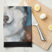 アラスカンマラムテ キッチンタオル (四つ折り)