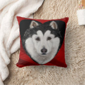 アラスカンマラムテ クッション (ブランケット)