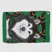 アラスカンマラムテ ゴルフタオル (横)