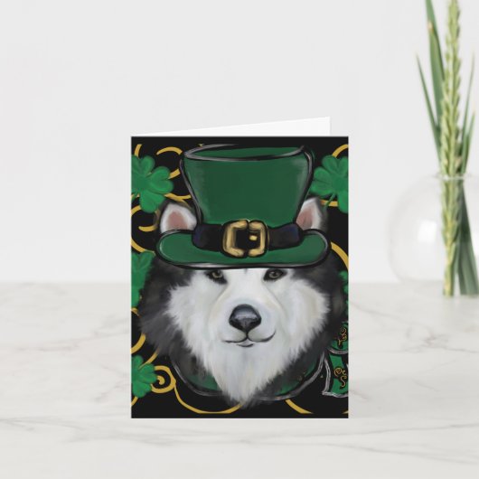 アラスカンマラムテ サンキューカード (正面)