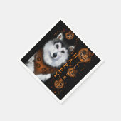 アラスカンマラムテ スタンダードカクテルナプキン (角)