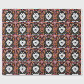 アラスカンマラムテ ラッピングペーパー (フラット)