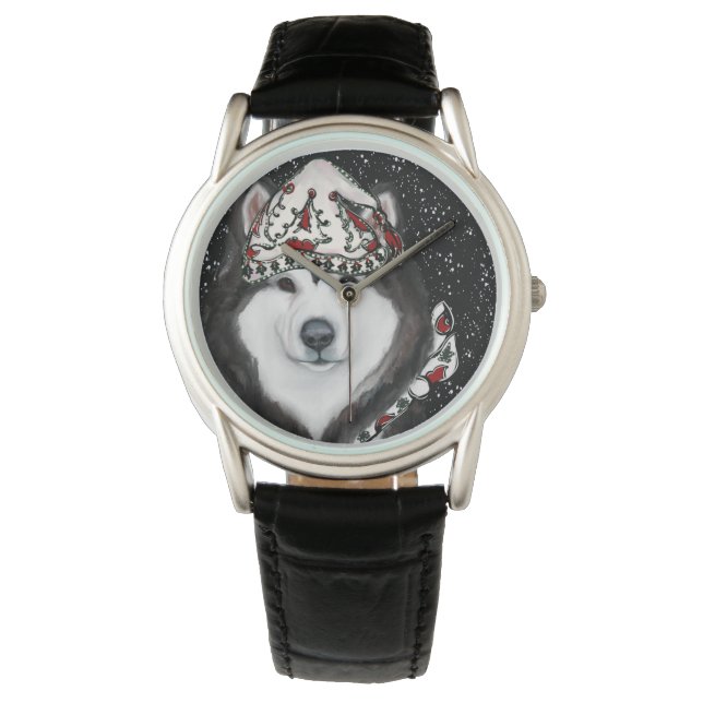 アラスカンマラムテ 腕時計 (正面)