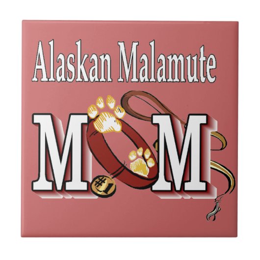 アラスカンマラムテMOM タイル (正面)