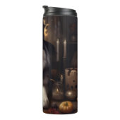 アラスカンマラムートカボンプキンハロウィンホラー タンブラー (回転右)