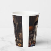 アラスカンマラムートカボンプキンハロウィンホラー 紙コップ (右)