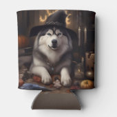 アラスカンマラムートカボンプキンハロウィンホラー 缶クーラー (裏面)