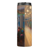 アラスカンマラムートクリスマスクルーズ:パワソムホリデー タンブラー (裏面)