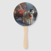 アラスカンマラムートクリスマスフェスティバルシーズン ハンドファン (裏面)