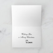 アラスカンマラムートクリスマスフォトカード シーズンカード (内部)