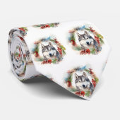 アラスカンマラムートクリスマスリースフェスティバルカップ ネクタイ (ロール)