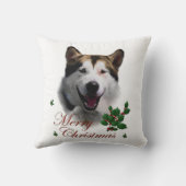 アラスカンマラムートクリスマス クッション (裏面)