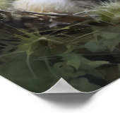 アラスカンマラムートドッグアートプリントポスター ポスター (角)