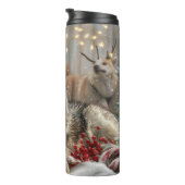 アラスカンマラムートドッグクリスマスフェスティバル タンブラー (回転右)