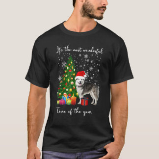 アラスカンマラムートドッグ最も素晴らしい時間 Tシャツ