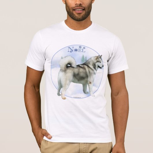 アラスカンマラムートノエル Tシャツ (正面)
