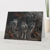 アラスカンマラムートハロウィンナイトドギーディライト カード (正面)