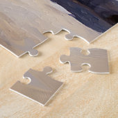 アラスカンマラムートビーチ、夏の贈り物 ジグソーパズル (側面)