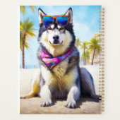 アラスカンマラムートビーチ、夏の贈り物 プランナー手帳 (裏面)