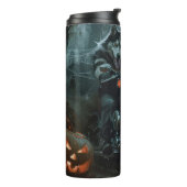 アラスカンマラムートライディングオートバイハロウィーン怖い タンブラー (回転左)