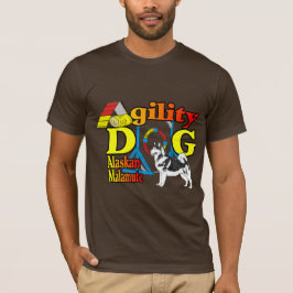 アラスカンマラムート機敏性ギフト Tシャツ