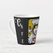 アラスカンマラムート カフェラテマグ (左アングル)