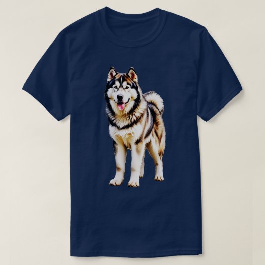 アラスカンマラムートTシャツ Tシャツ (デザイン正面)