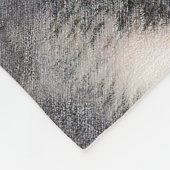 アラスカンマラ絵画ムテの – かわいいオリジナルドッグアート フリースブランケット (角)