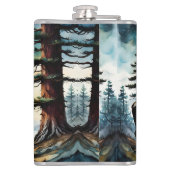 アラスカンムースオンマウンテンリッジ フラスク (裏面)