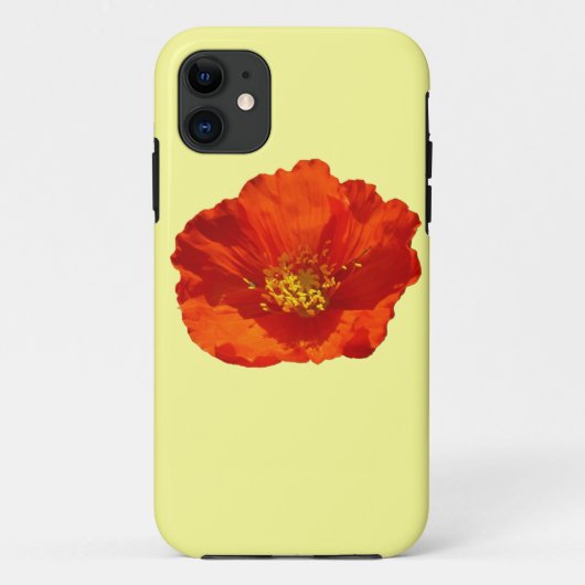 アラスカンレッドポピーカラフルの花 Case-Mate iPhoneケース (裏面)
